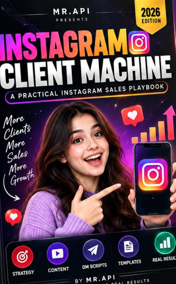 Instagram Client Machine 2026 eBook cover